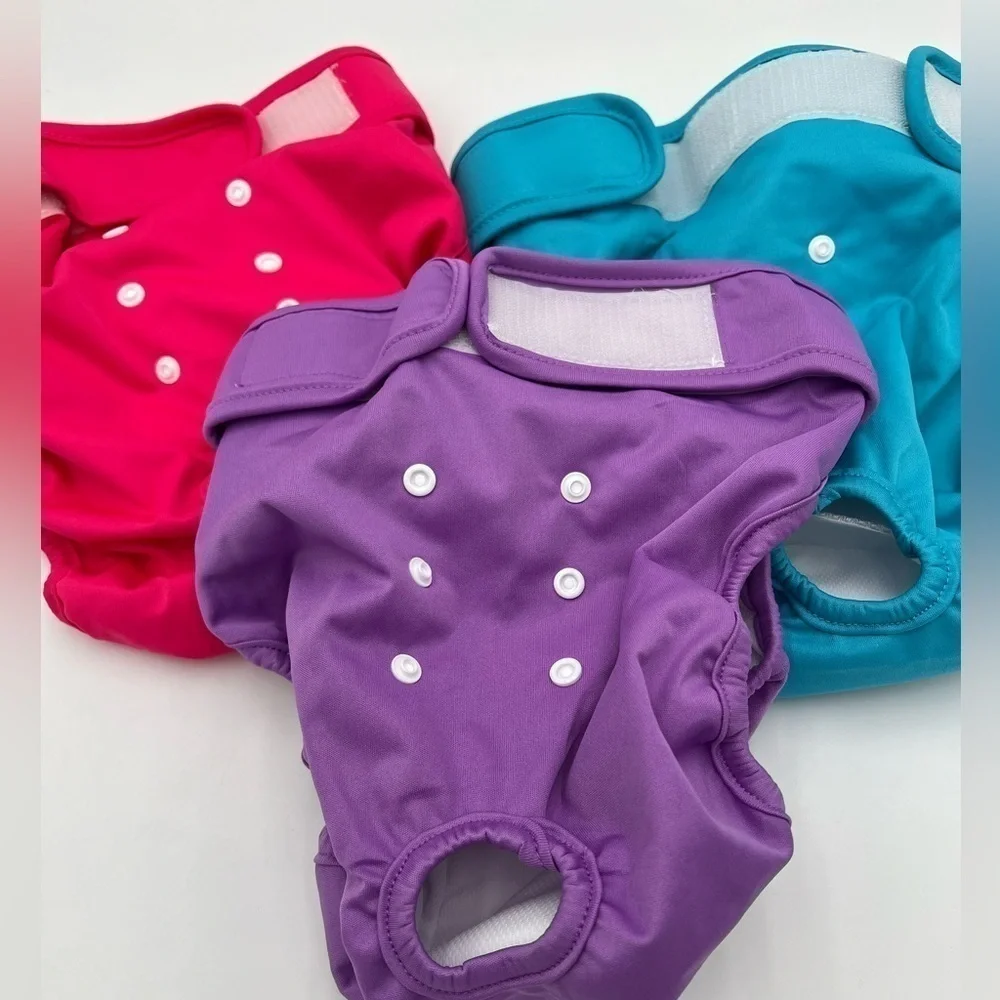 Wegreeco Washable Reusable Premium Female Dog Diapers, X-Large Size